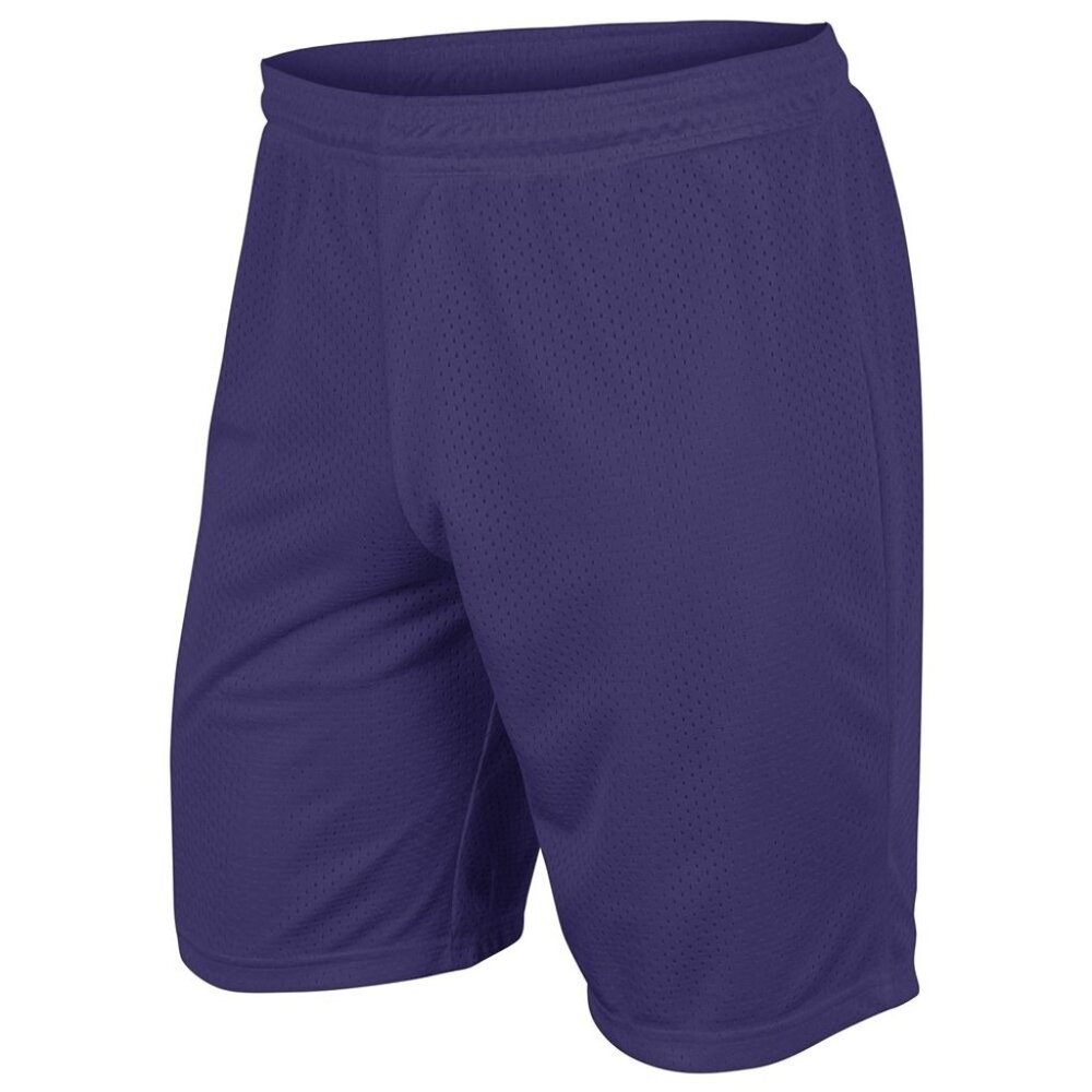 Champro Adult DYNAMIC TRICOT MESH SHORT in Purple - Size Small